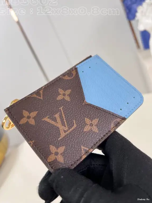 LOUIS VUITTON Holder-12*8*0.8cm Card Romy 0606